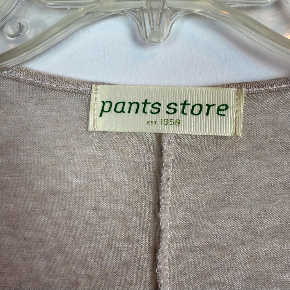 Pants Store Surplice Draped Front Cardigan Top Size Large - Picture 4 of 9
